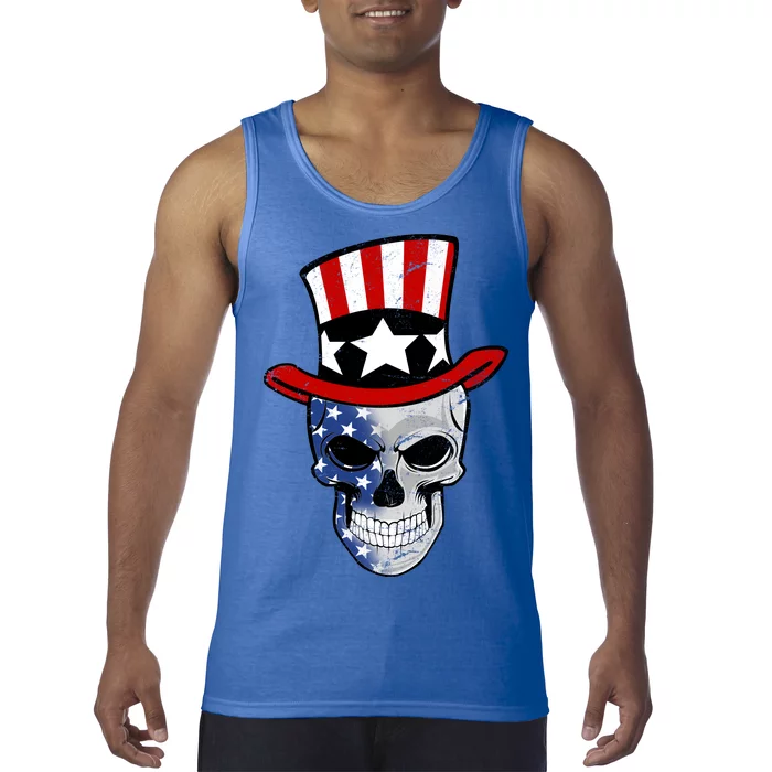 Patriot Skull Tank Top