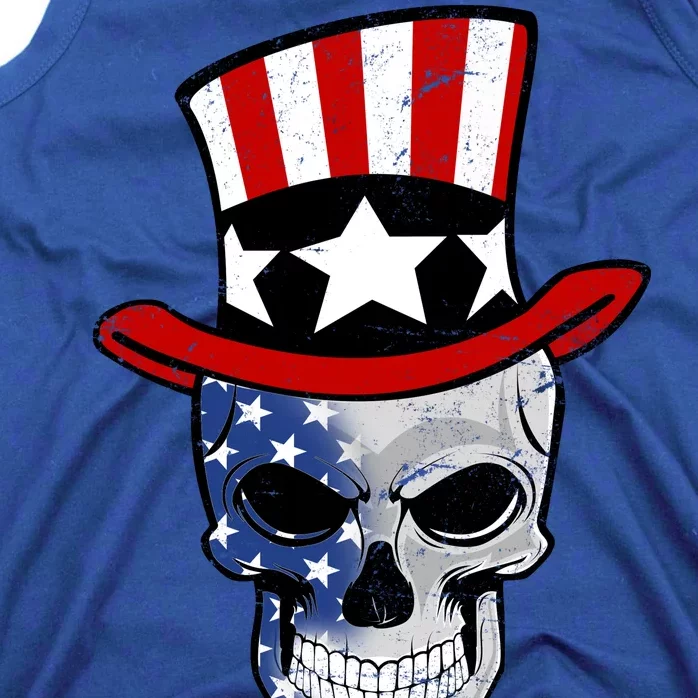 Patriot Skull Tank Top