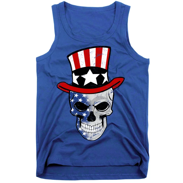 Patriot Skull Tank Top