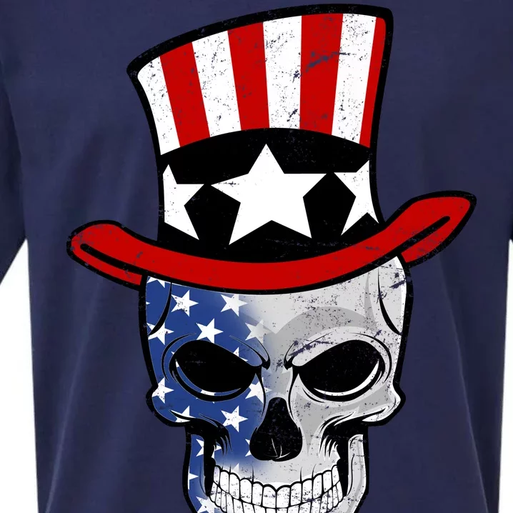 Patriot Skull Sueded Cloud Jersey T-Shirt