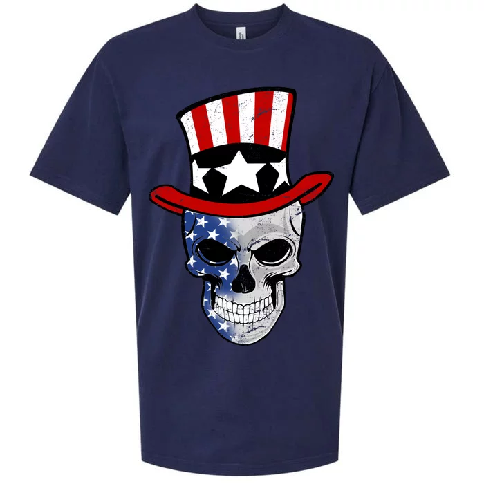 Patriot Skull Sueded Cloud Jersey T-Shirt