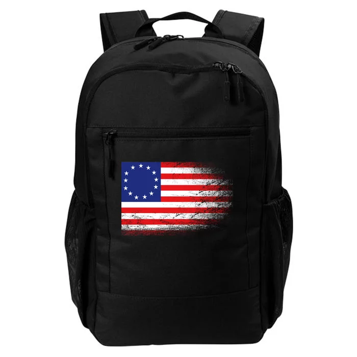 Patriotic 13 Colonies Flag Betsy Ross Daily Commute Backpack