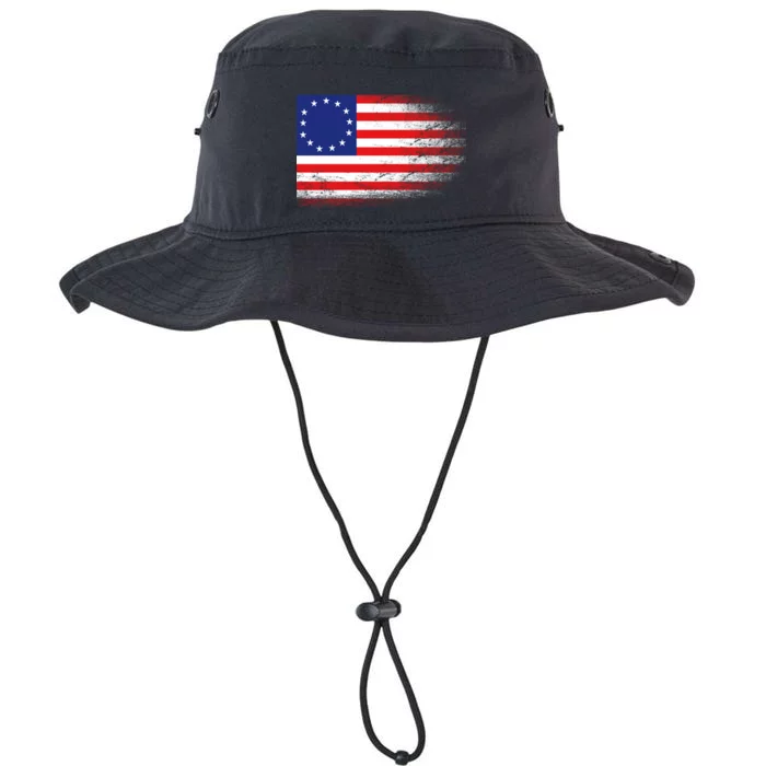 Patriotic 13 Colonies Flag Betsy Ross Legacy Cool Fit Booney Bucket Hat