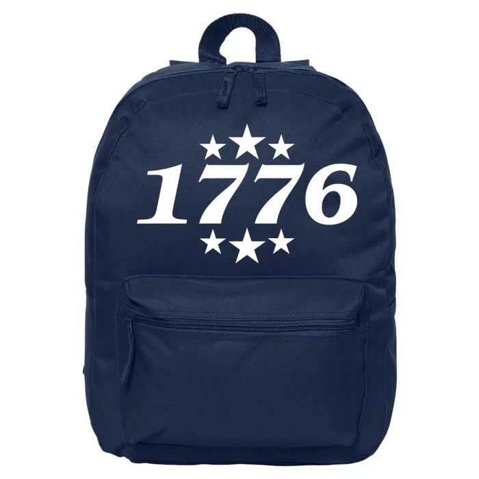 Patriotic 1776 USA 4th of July Stars 16 in Basic Backpack