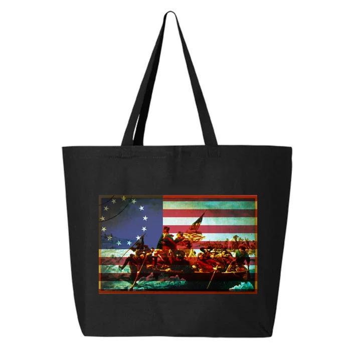 Patriotic Betsy Ross The Crossing Of Delaware 25L Jumbo Tote