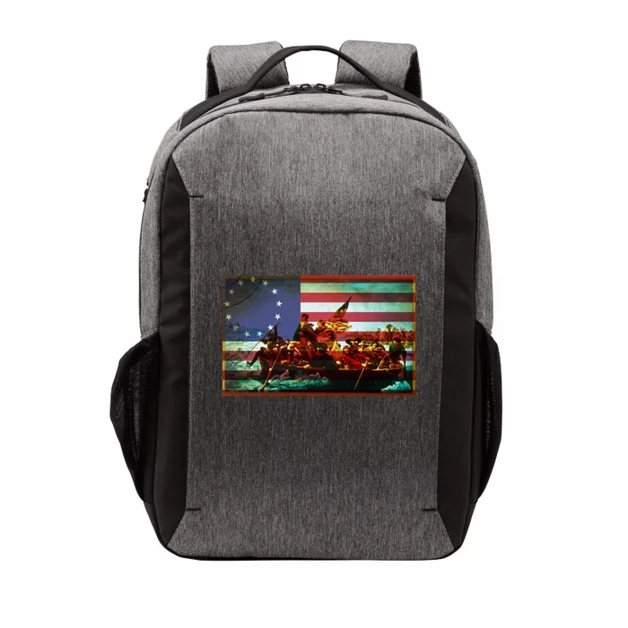 Patriotic Betsy Ross The Crossing Of Delaware Vector Backpack