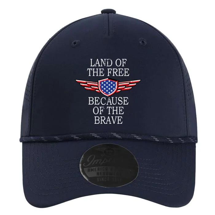 Patriotic Land Of The Free Because Of The Brave Performance The Dyno Cap