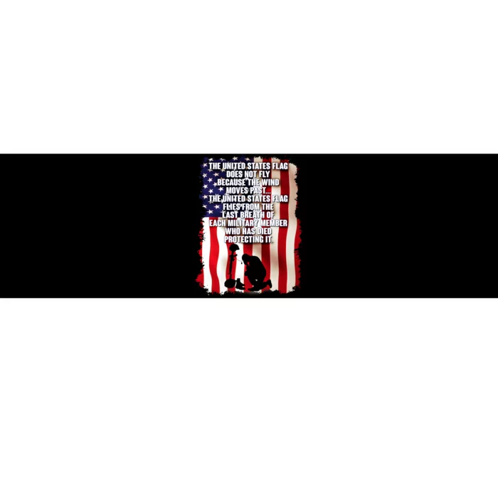 Patriotic Memorial Day United States Flag Bumper Sticker