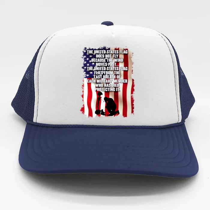 Patriotic Memorial Day United States Flag Trucker Hat