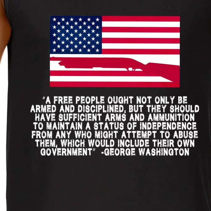 Patriotic Quote George Washington Comfort Colors® Tank Top