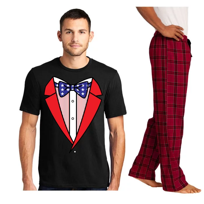 Patriotic Tuxedo Pajama Set