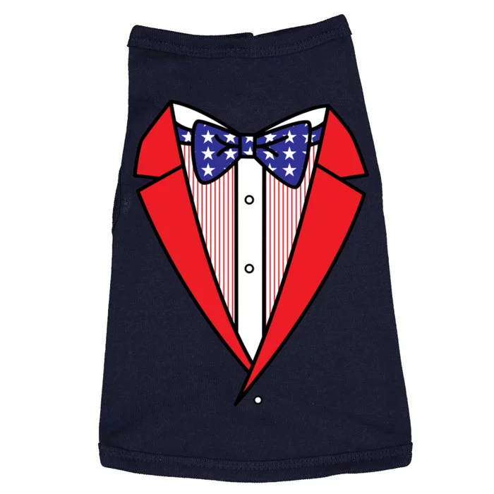 Patriotic Tuxedo Doggie Tank