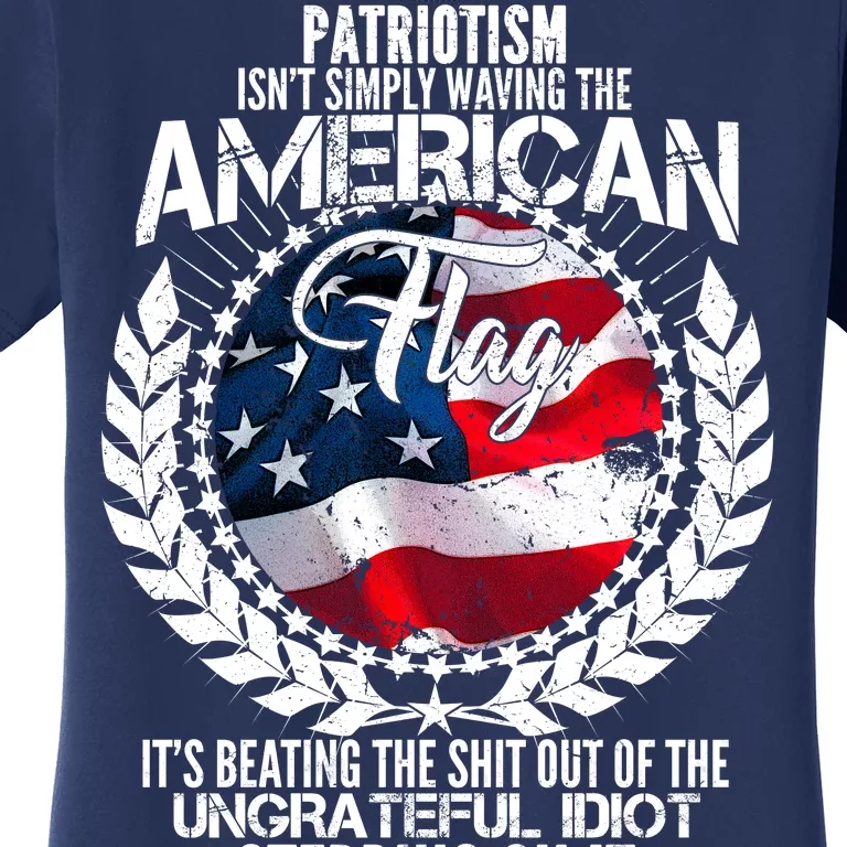 Patriotism American Flag Women's T-Shirt