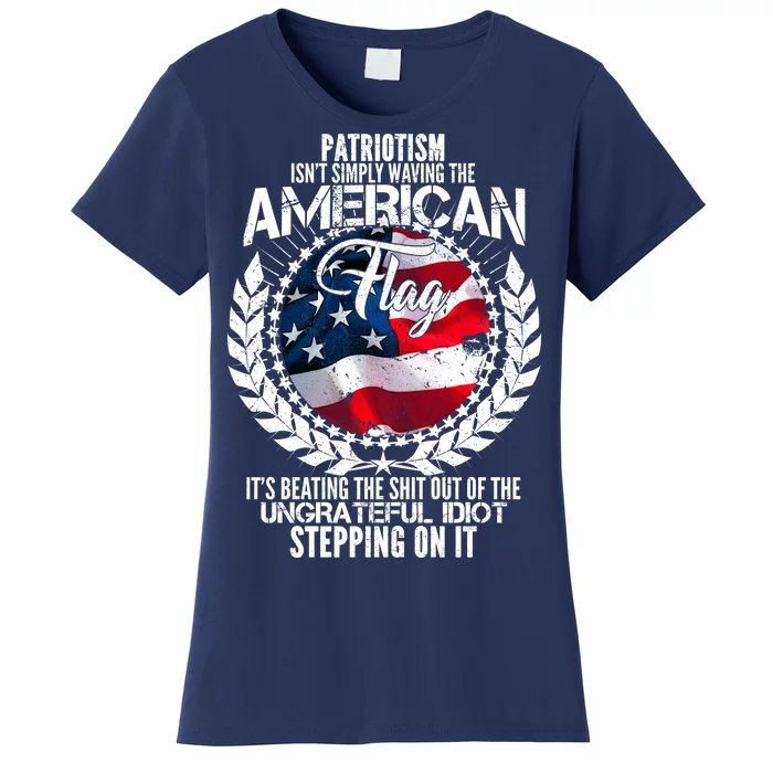 Patriotism American Flag Women's T-Shirt