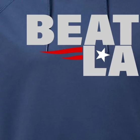 Patriots Beat LA Performance Fleece Hoodie