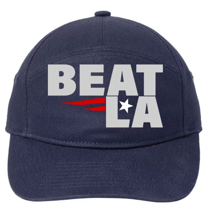 Patriots Beat LA 7-Panel Snapback Hat