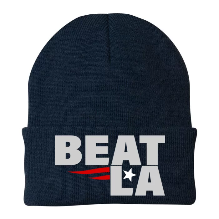 Patriots Beat LA Knit Cap Winter Beanie