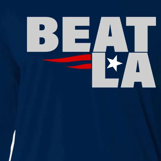 Patriots Beat LA Cooling Performance Long Sleeve Crew