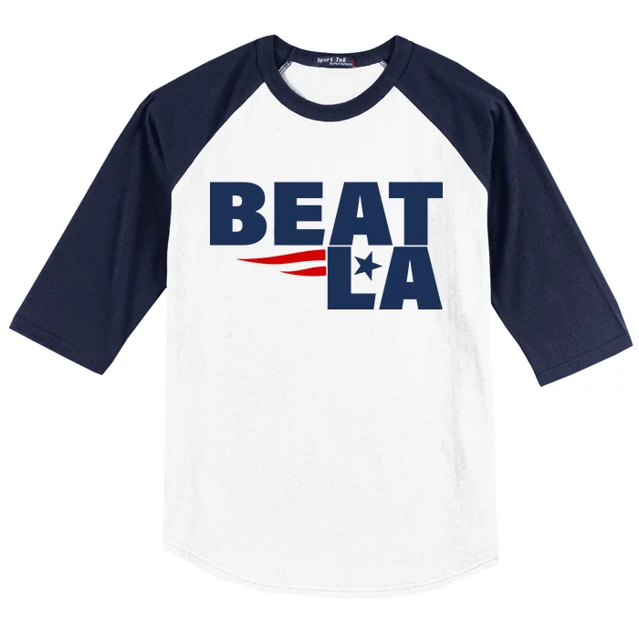 Patriots Beat LA Baseball Sleeve Shirt