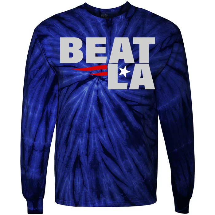 Patriots Beat LA Tie-Dye Long Sleeve Shirt