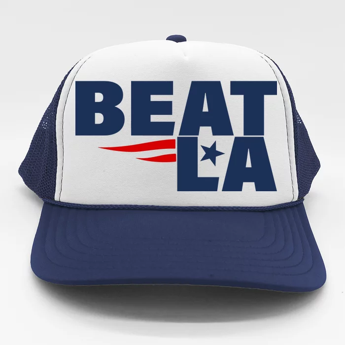 Patriots Beat La Trucker Hat