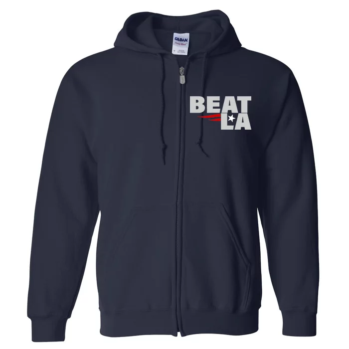 Patriots Beat LA Full Zip Hoodie