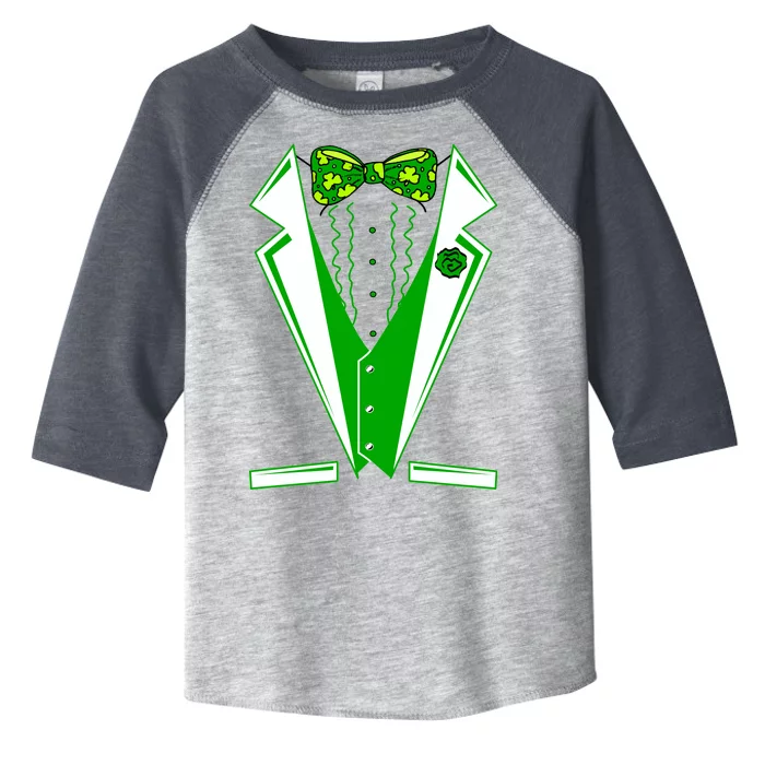 Patty Party Tuxedo Tux St Patrick's Day Toddler Fine Jersey T-Shirt