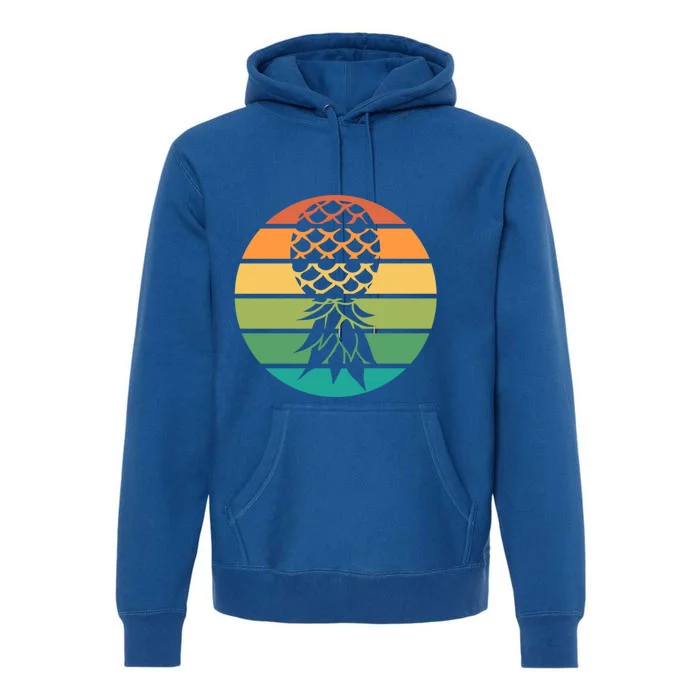 Polyamory And Upside Down Pineapple Summer Vacation Cruise Cute Gift Premium Hoodie