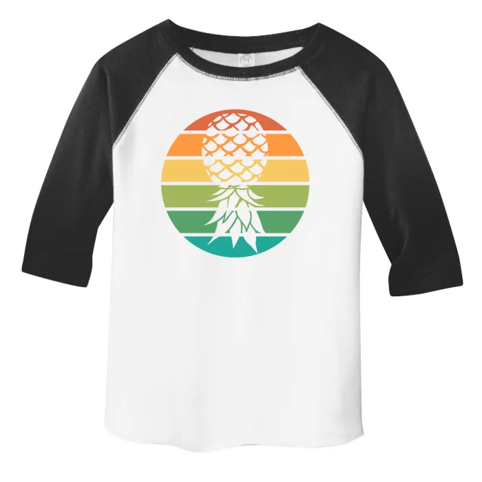 Polyamory And Upside Down Pineapple Summer Vacation Cruise Cute Gift Toddler Fine Jersey T-Shirt