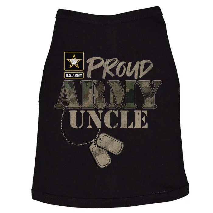 Proud Army Uncle Military Pride Doggie Tank