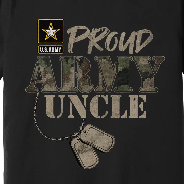 Proud Army Uncle Military Pride Premium T-Shirt