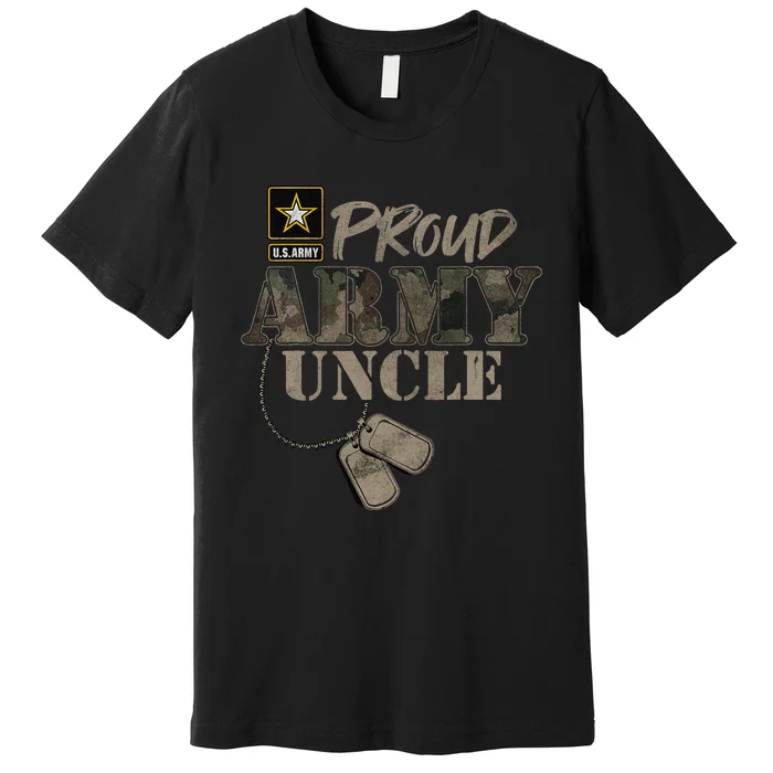 Proud Army Uncle Military Pride Premium T-Shirt