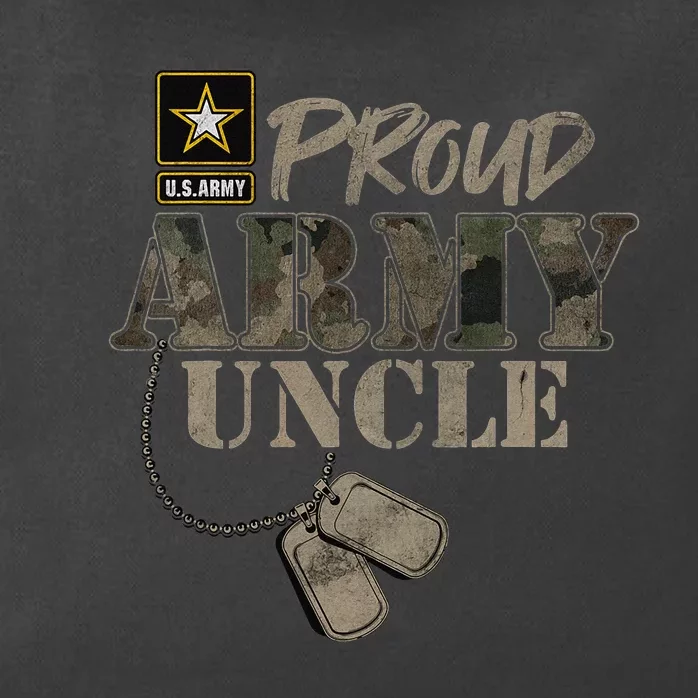 Proud Army Uncle Military Pride Zip Tote Bag