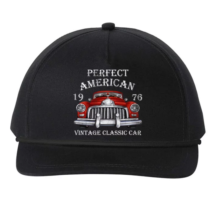 Perfect American Vintage Classic Car 1976 Snapback Five-Panel Rope Hat