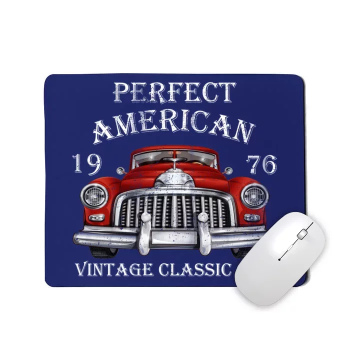 Perfect American Vintage Classic Car 1976 Mousepad