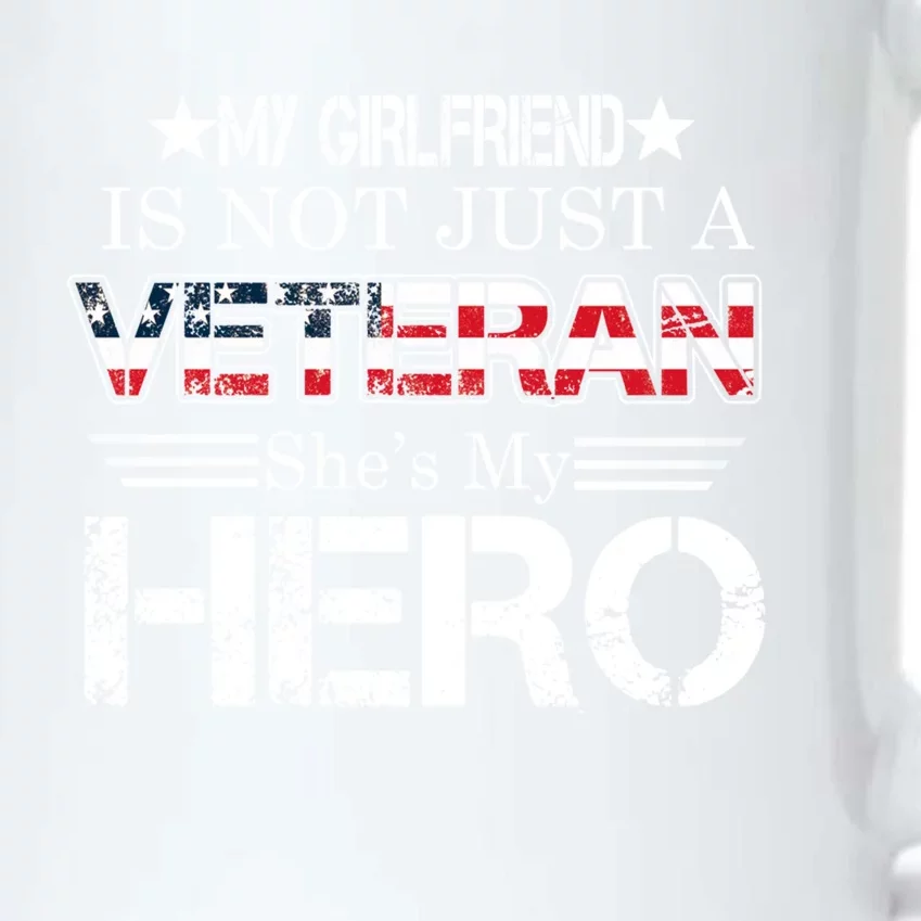 Proud Army Veteran Support My Friend Us Veteran My Hero Gift Black Color Changing Mug