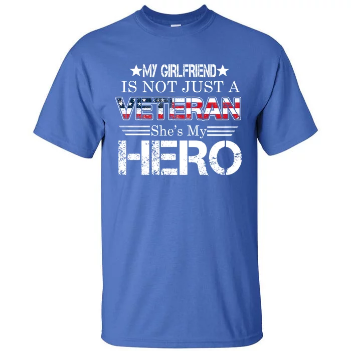 Proud Army Veteran Support My Friend Us Veteran My Hero Gift Tall T-Shirt