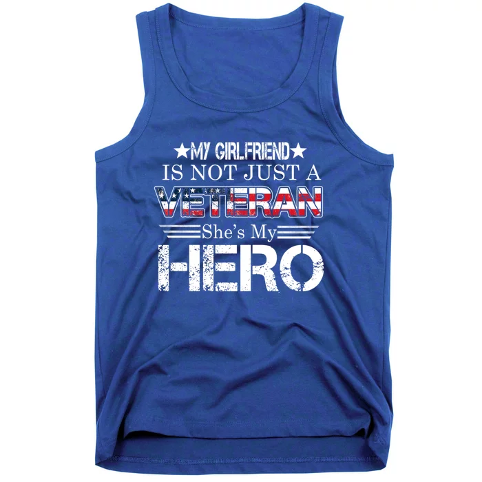 Proud Army Veteran Support My Friend Us Veteran My Hero Gift Tank Top