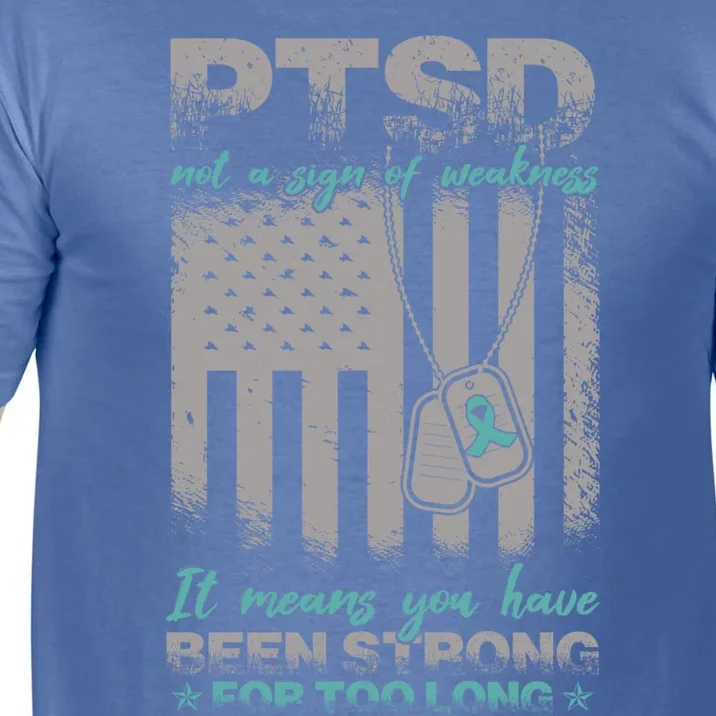 Ptsd Awareness Veteran Ptsd Great Gift Comfort Colors T-Shirt