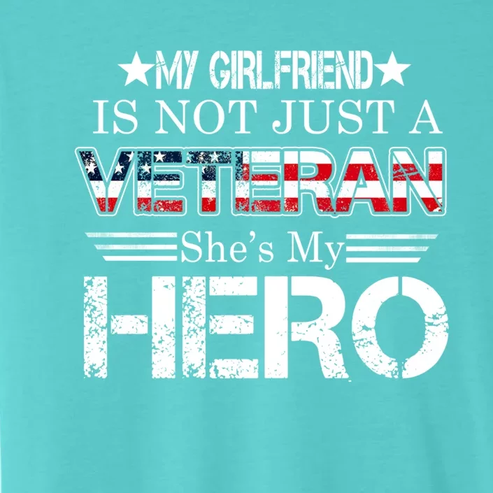 Proud Army Veteran Support My Friend Us Veteran My Hero Cool Gift ChromaSoft Performance T-Shirt