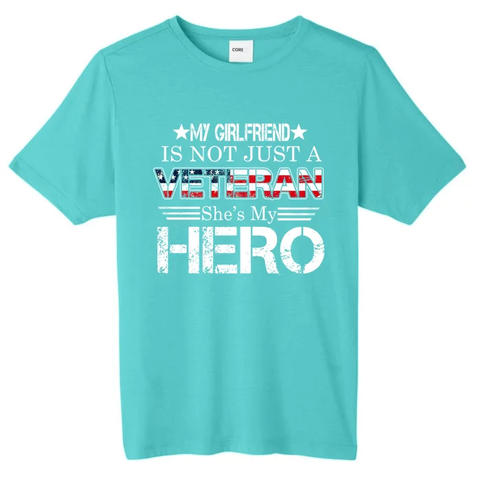 Proud Army Veteran Support My Friend Us Veteran My Hero Cool Gift ChromaSoft Performance T-Shirt