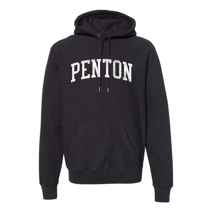 Penton Al Vintage Athletic Sports Js02 Premium Hoodie