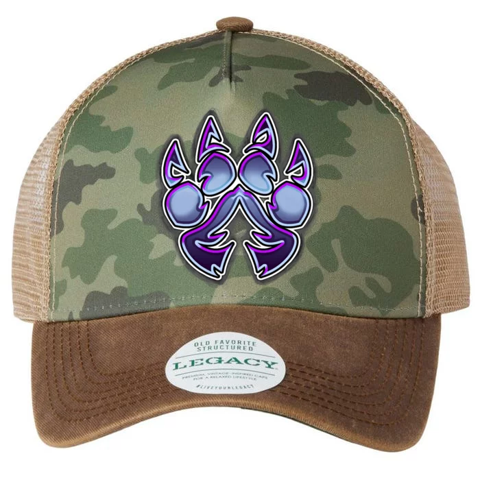 Paw Print Legacy Tie Dye Trucker Hat