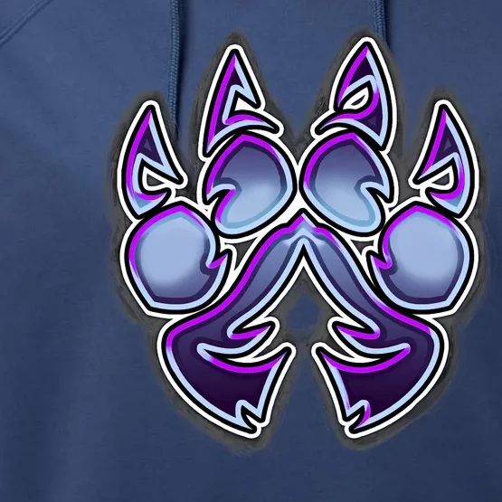 Paw Print Performance Fleece Hoodie