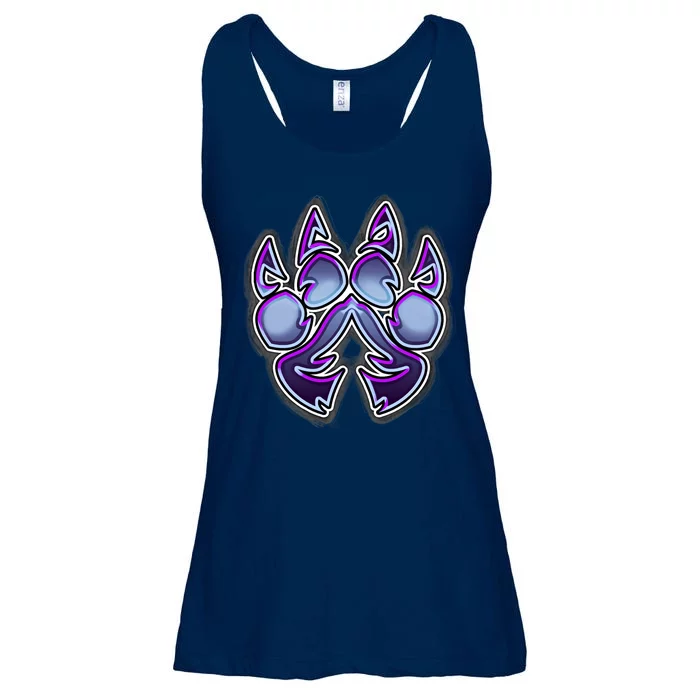 Paw Print Ladies Essential Flowy Tank