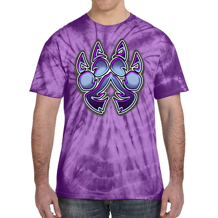 Paw Print Tie-Dye T-Shirt