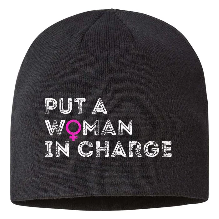 Put A Woman In Charge 8 1/2in Sustainable Knit Beanie