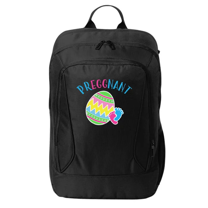 Pregnancy Announcements Women Easter Reveal Mom City Backpack