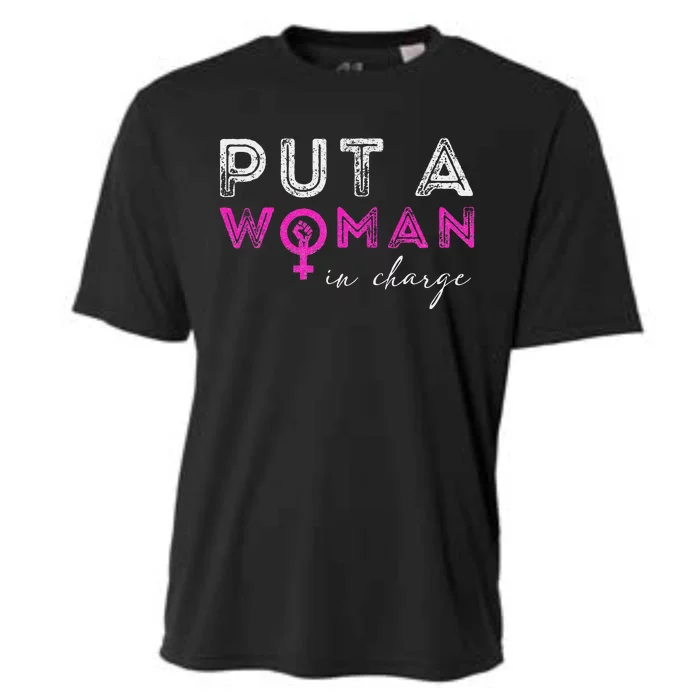 Put A Woman In Charge Cooling Performance Crew T-Shirt