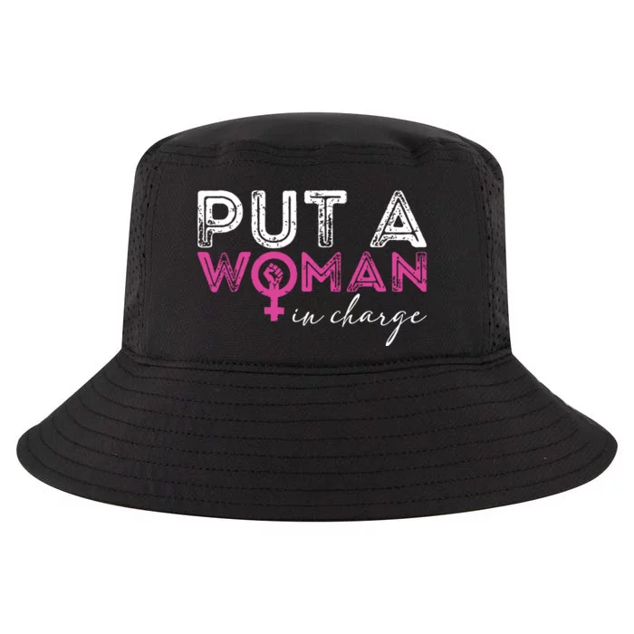 Put A Woman In Charge Cool Comfort Performance Bucket Hat